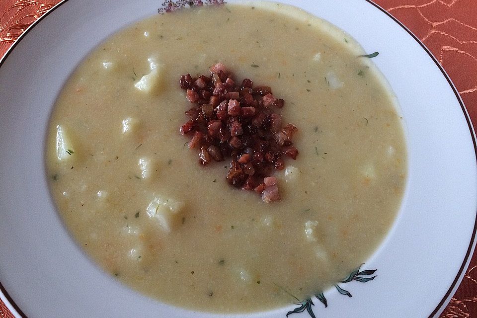 Blumenkohlsuppe