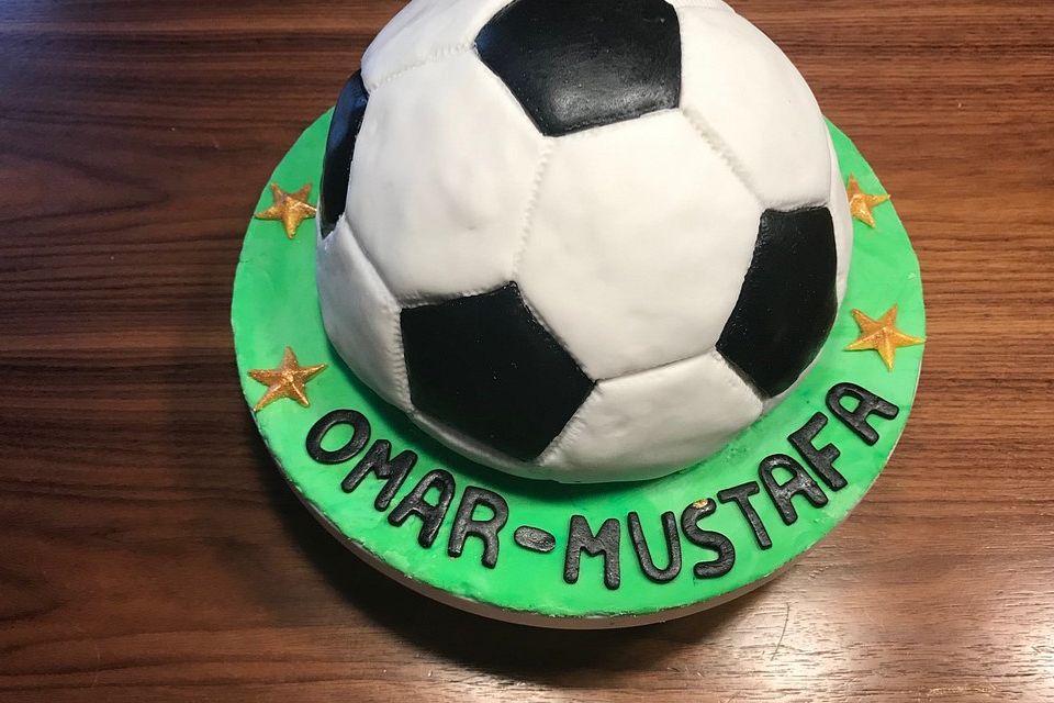 Fußballtorte