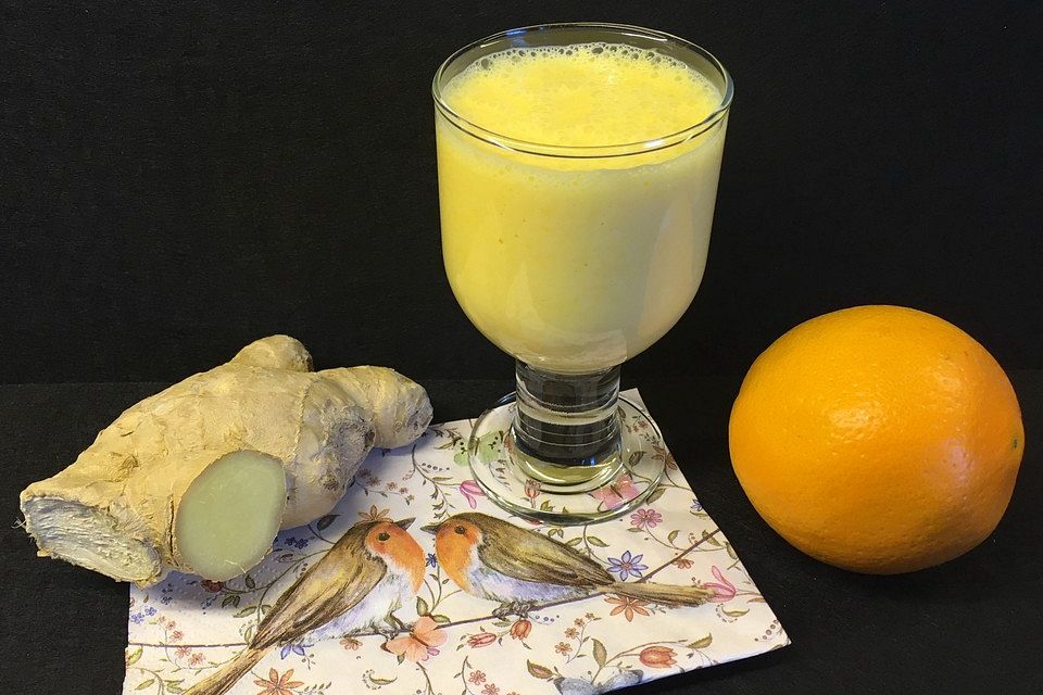 Orangen-Ingwer-Smoothie