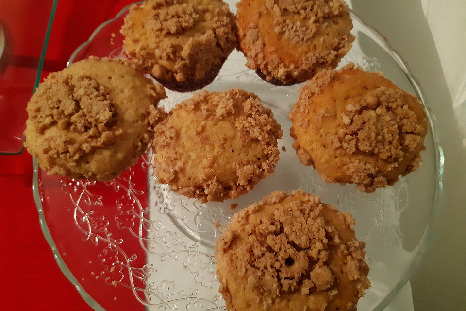 Apfel-Streusel-Cupcakes