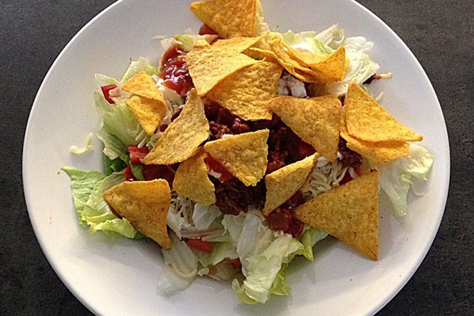 Mexikanischer Tacosalat