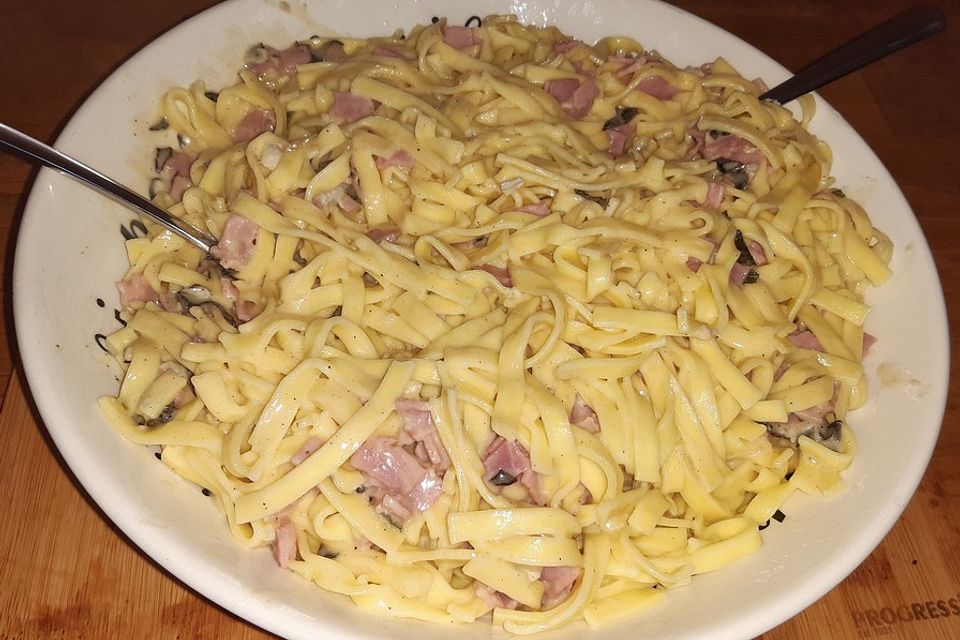 Spaghetti al gorgonzola