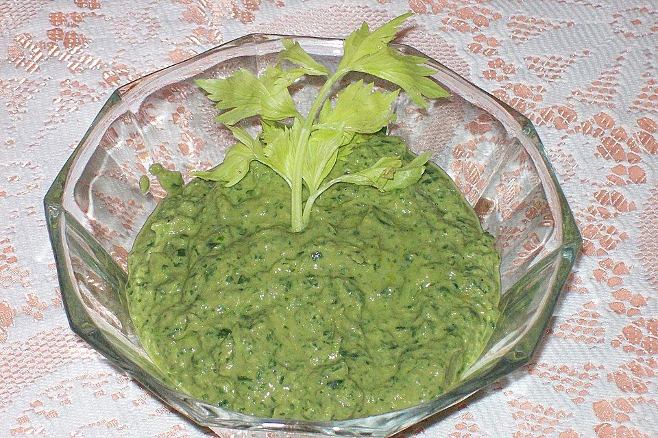 Thunfisch-Petersilien-Pesto