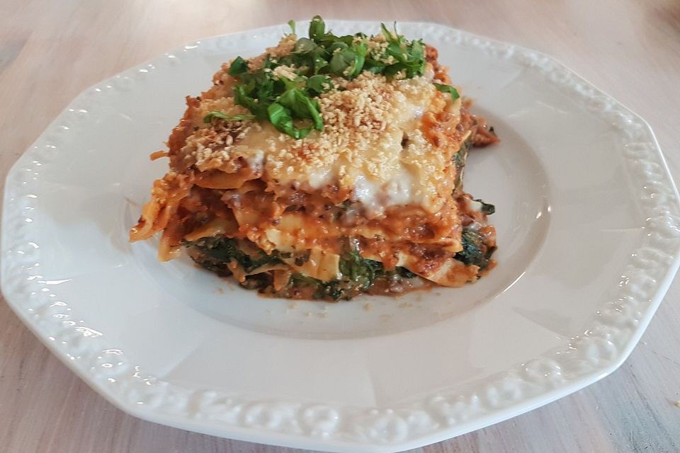 Die ultimative vegane Lasagne