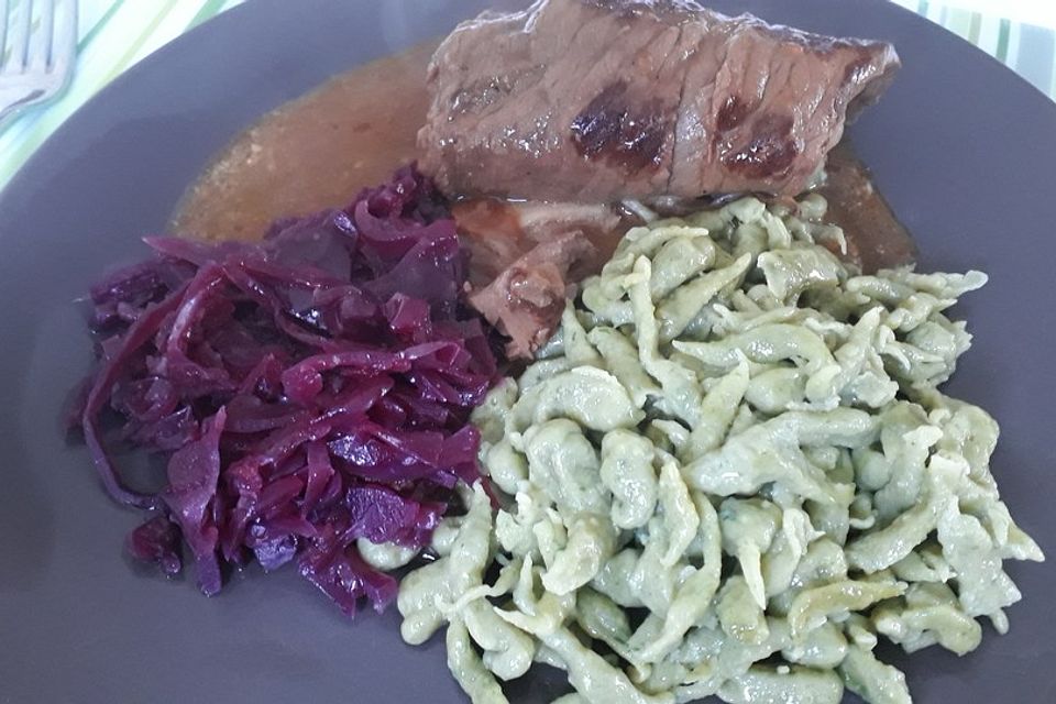 Bärlauchspätzle