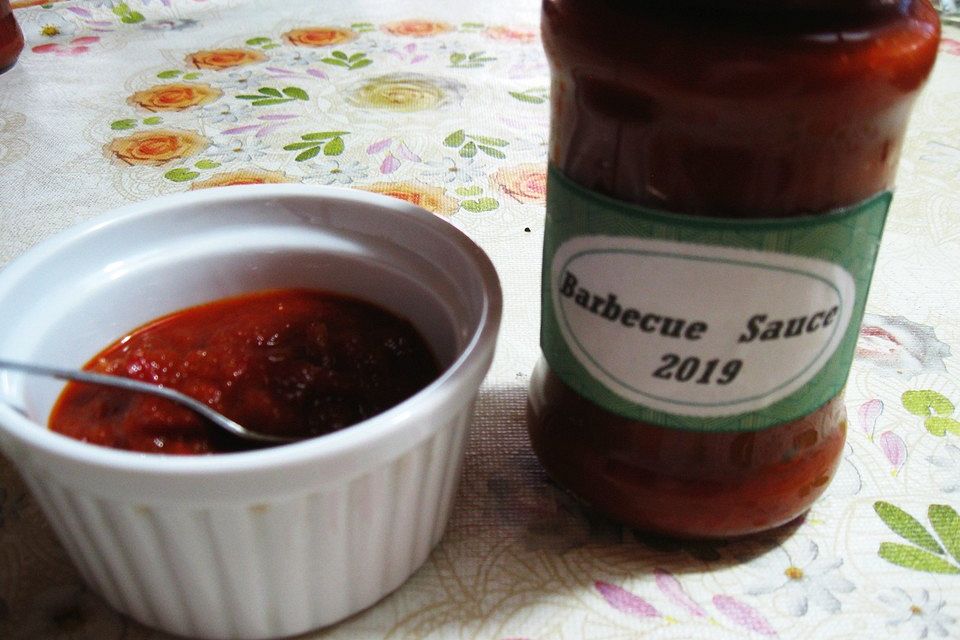 Leicht scharfe BBQ-Sauce