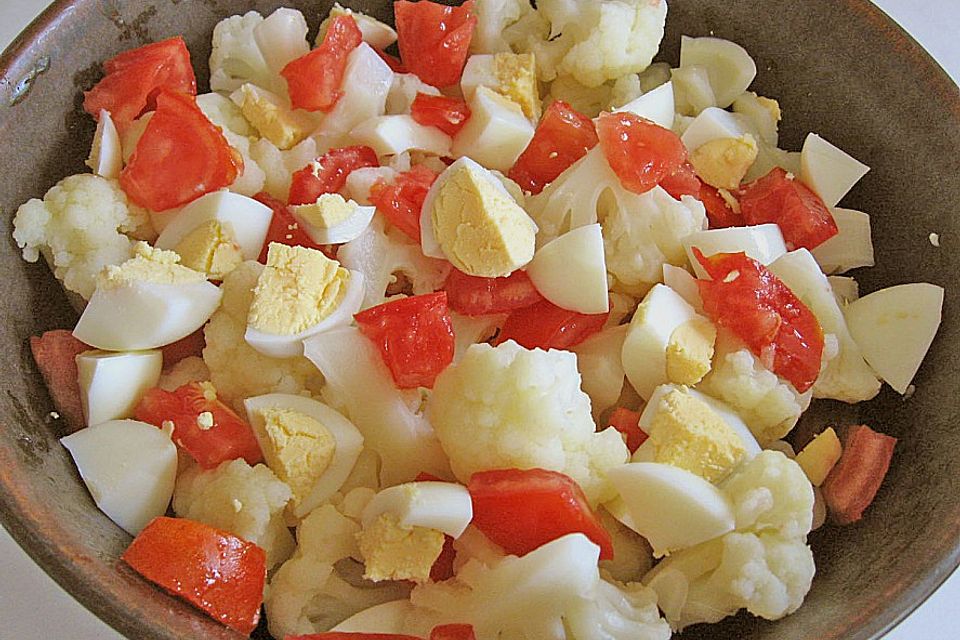 Blumenkohlsalat