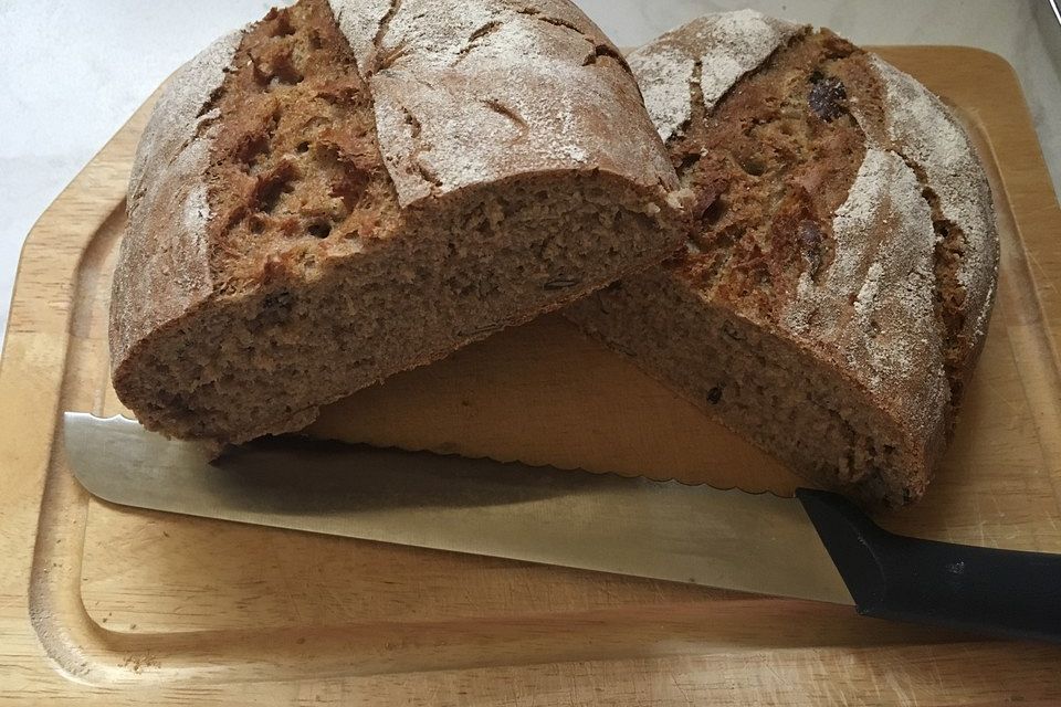 Dinkel-Roggen-Vollkornbrot