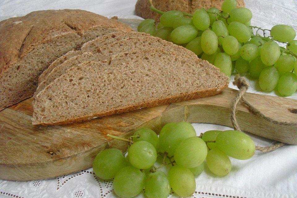 Dinkel-Roggen-Vollkornbrot