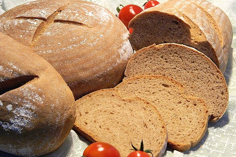 Dinkel-Roggen-Vollkornbrot