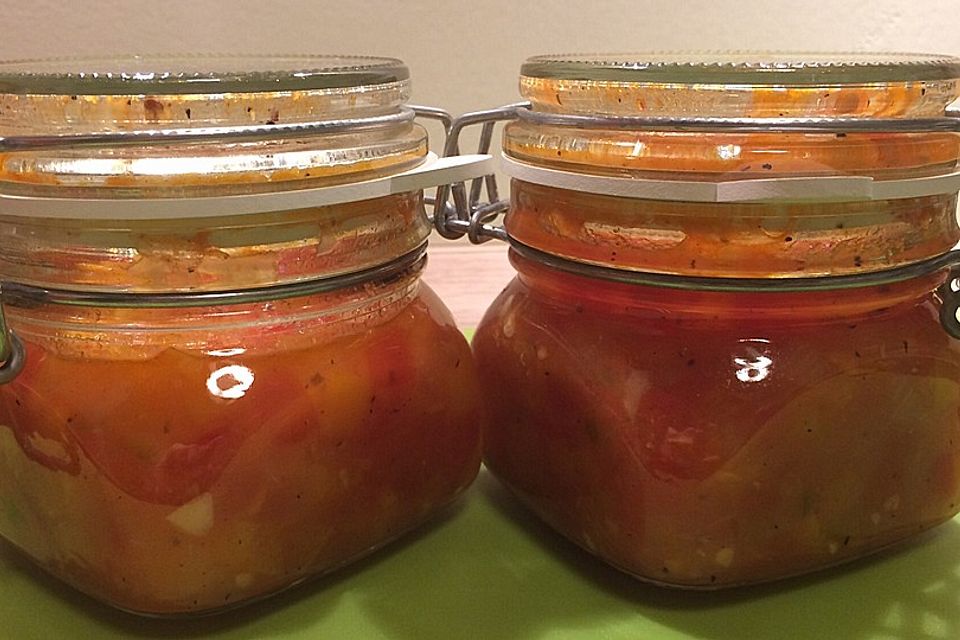 Tomaten-Paprika-Salsa