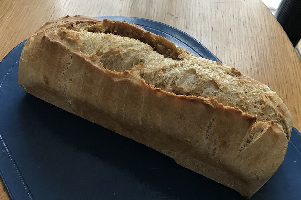 Kleines Kastenweißbrot Dinkel