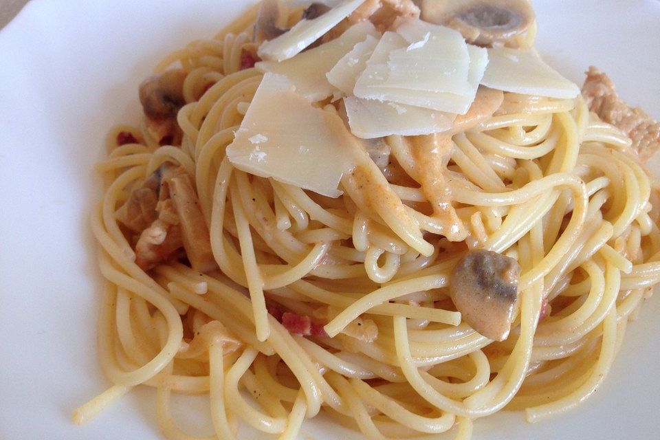 Champignon-Pasta