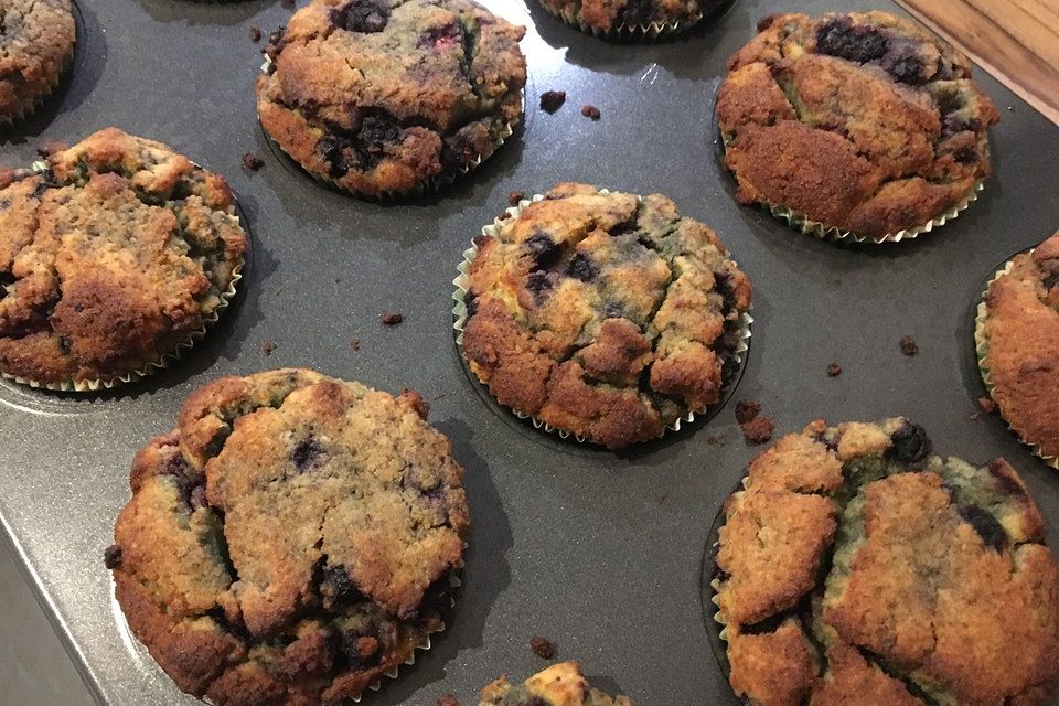 Low Carb Kokosmehl-Muffins