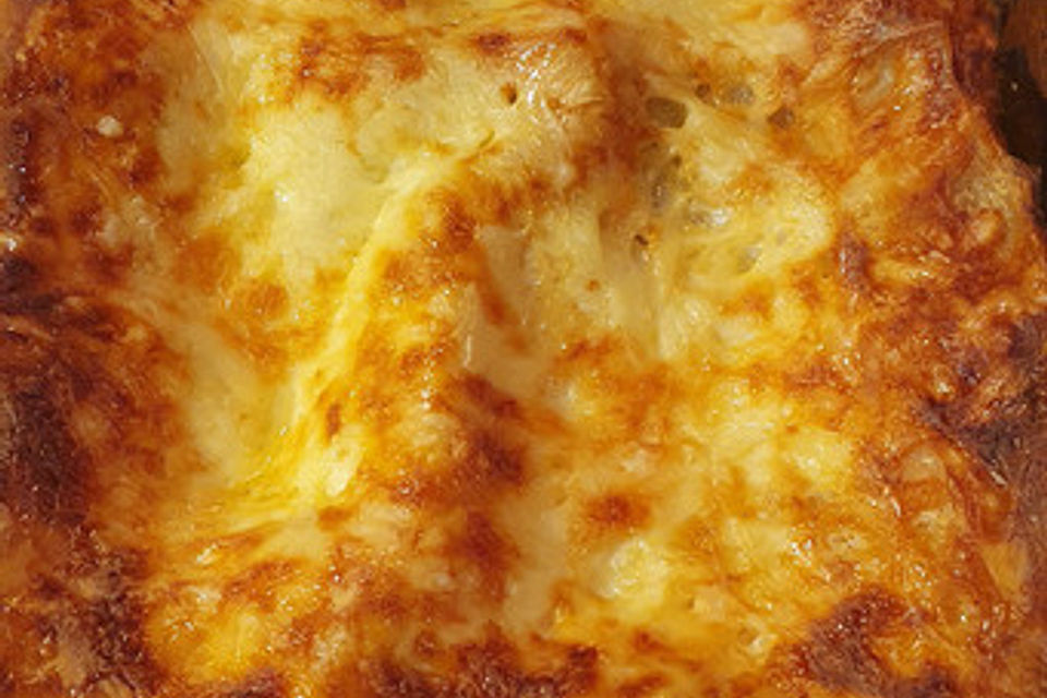 Lasagne mit Linsen-Bolognese