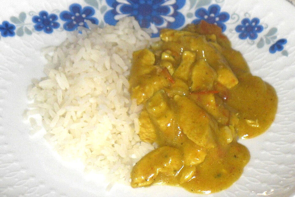 Curry-Geschnetzeltes