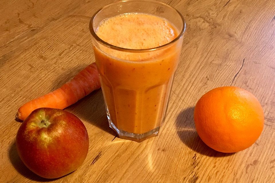 Möhren-Obst-Smoothie