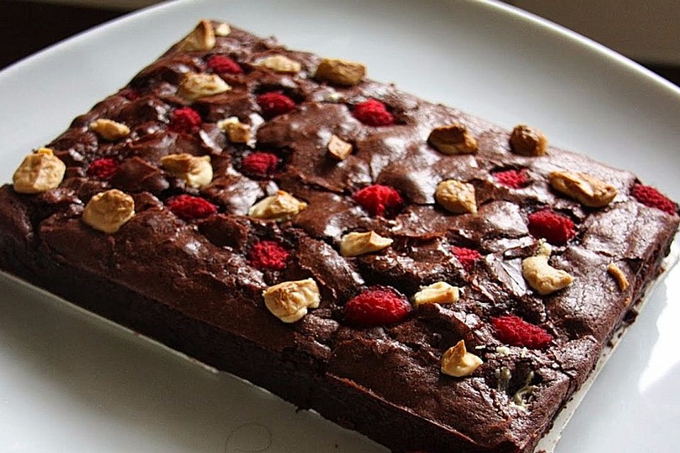 Himbeerbrownies