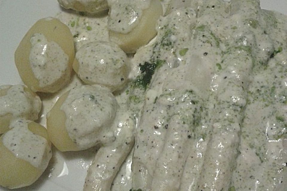 Spargel überbacken mit Ziegenricotta