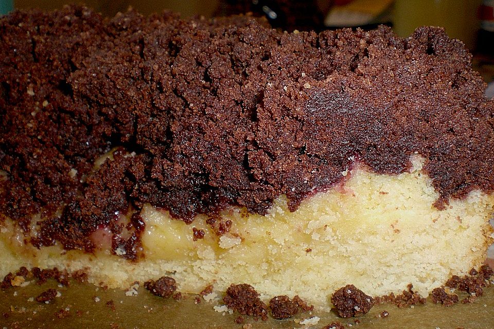 Schokoladen - Streusel Kuchen