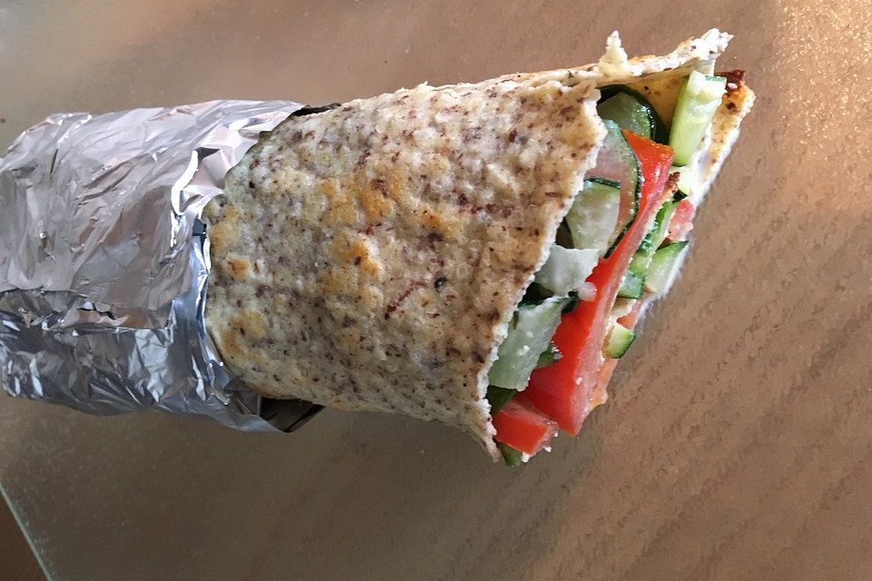 Low Carb Wrap-Teig