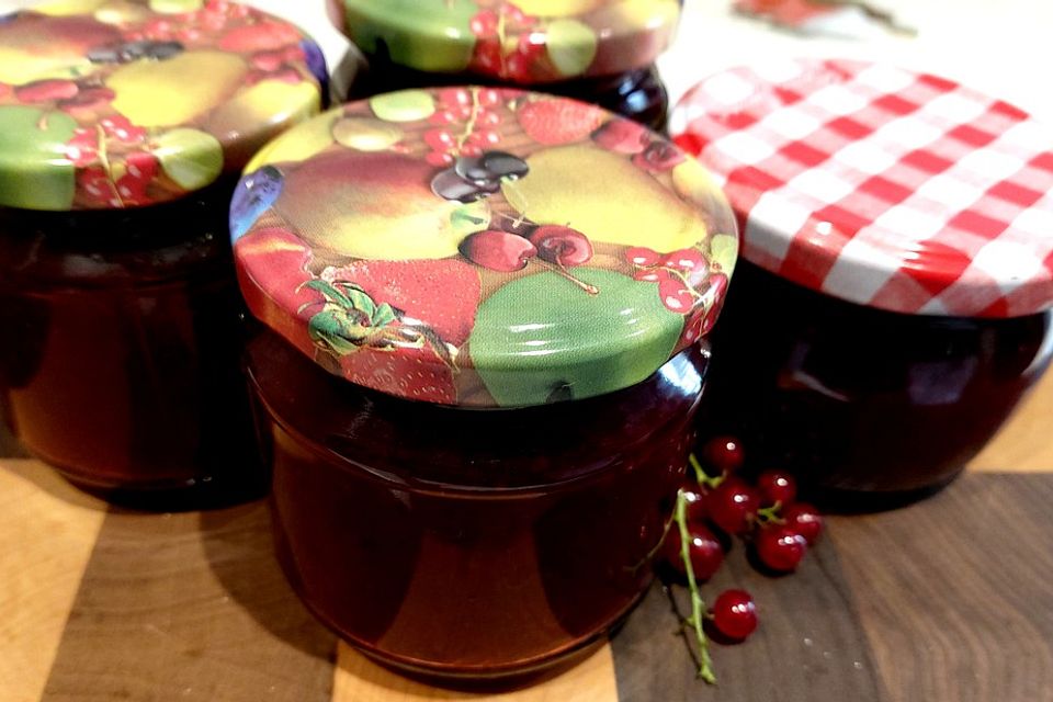 Rote Johannisbeermarmelade