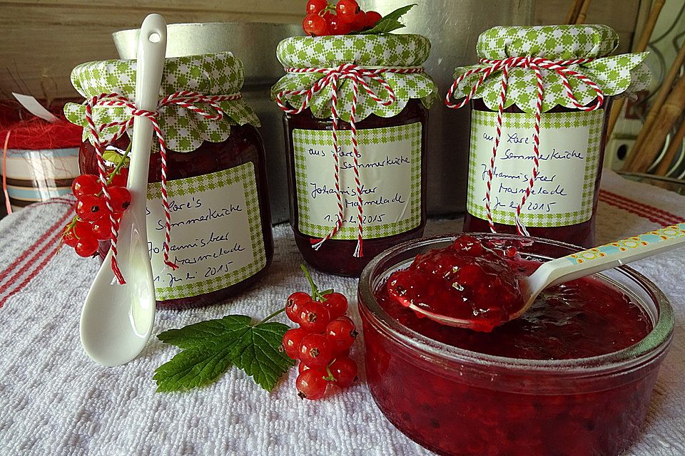 Rote Johannisbeermarmelade