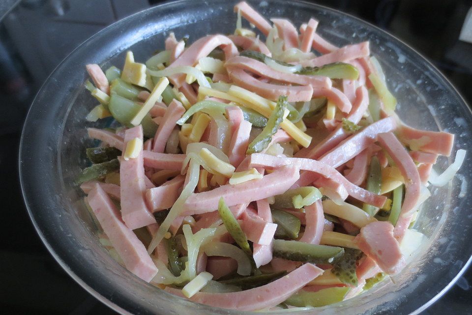 Schweizer Wurstsalat