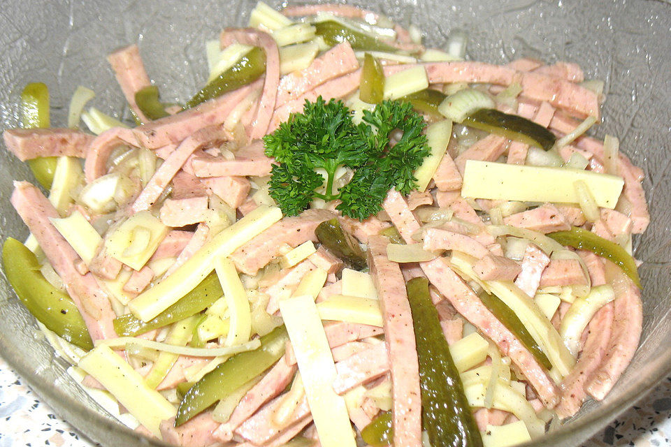 Schweizer Wurstsalat