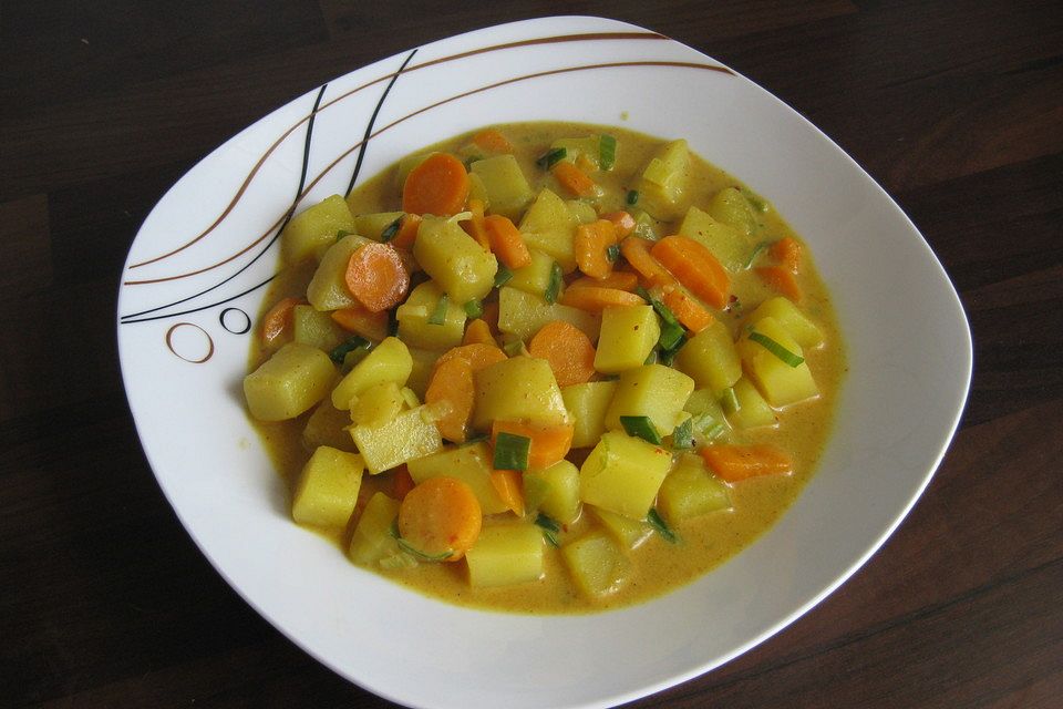 Indisches Kartoffelcurry