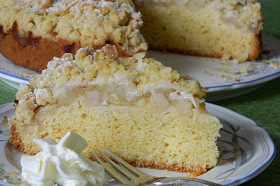 Apfelkuchen mit Mandel-Zimtstreuseln