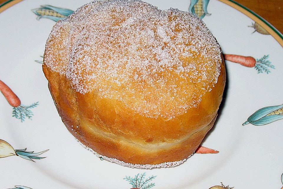 Krapfen mit Marzipan