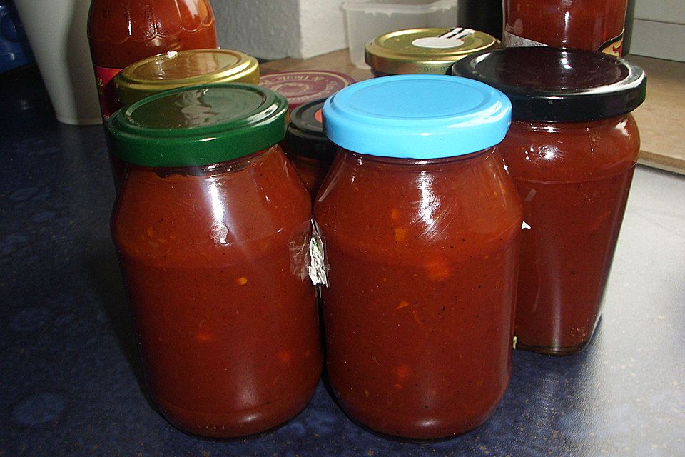 Selbst gemachtes Ketchup