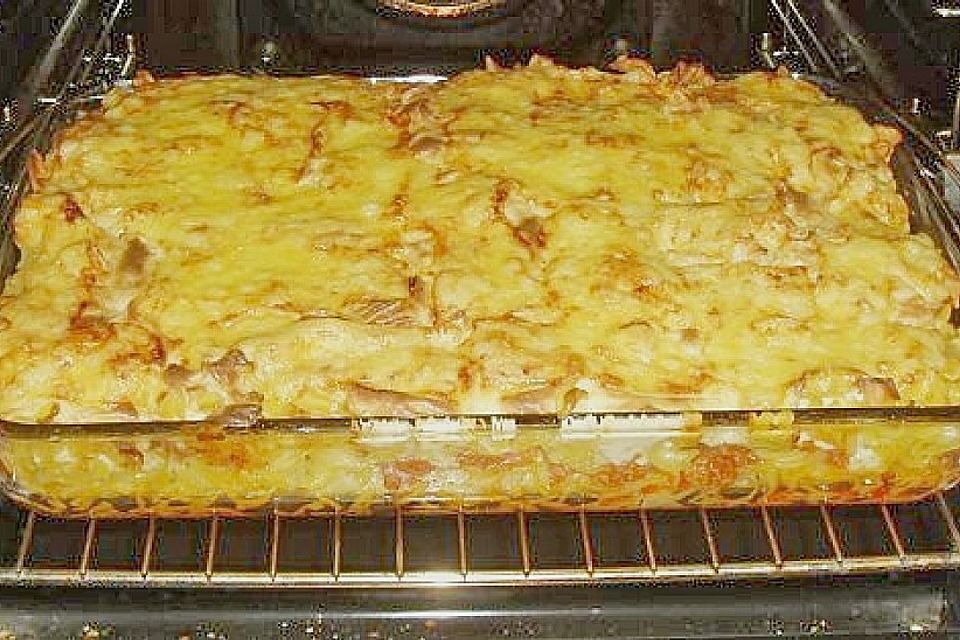 Bandnudel-Lasagne