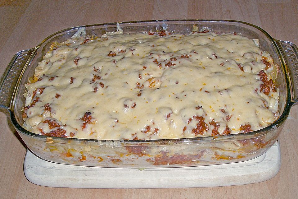 Bandnudel-Lasagne