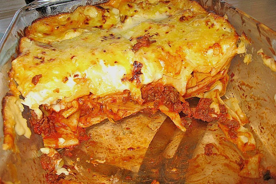 Bandnudel-Lasagne