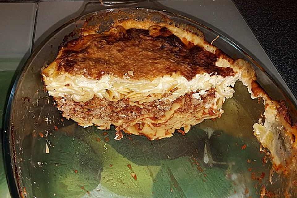 Bandnudel-Lasagne