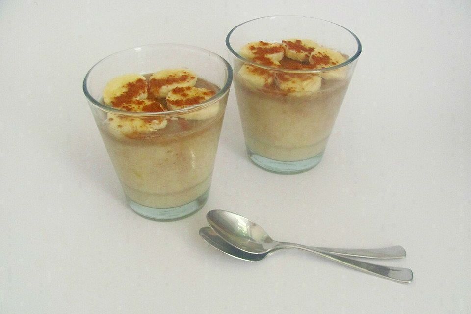 Bananen-Limetten-Pudding