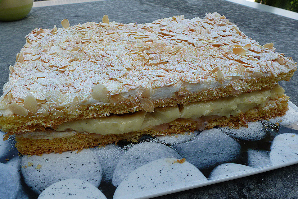 Stachelbeerkuchen mit Baiser