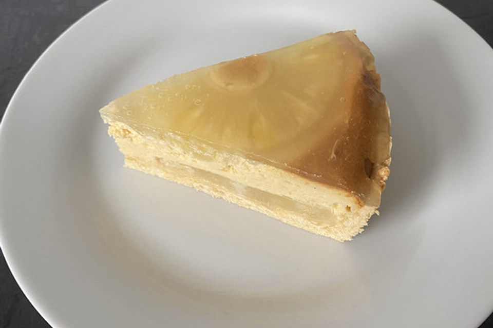 Ananas-Frischkäse-Torte