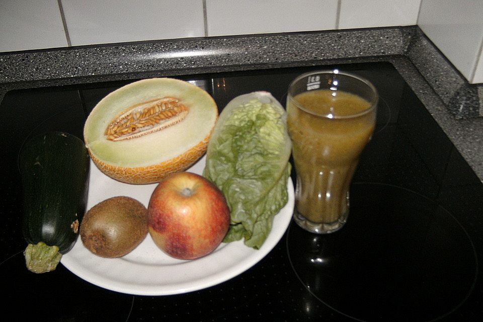 Salat-Obst-Smoothie