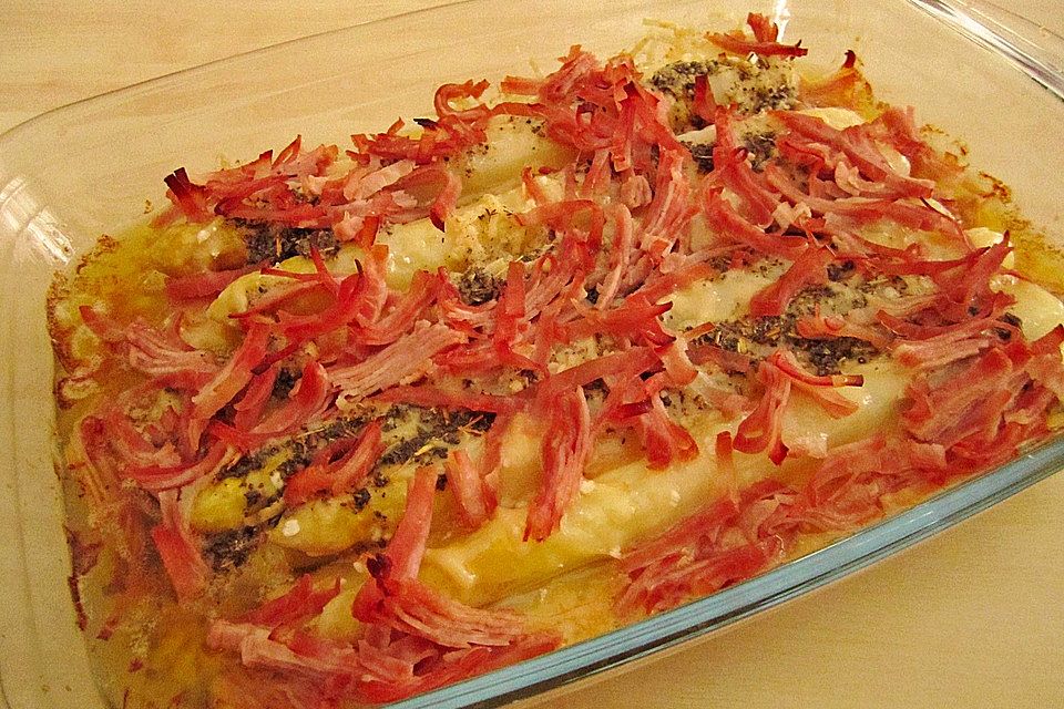 Spargel aus dem Ofen