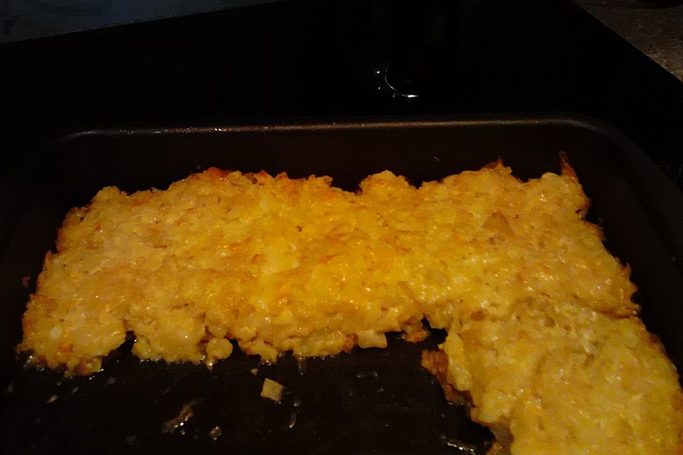 Kartoffelgratin aus Rösti