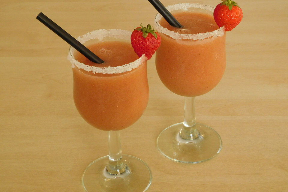 Melonen-Erdbeer-Smoothie