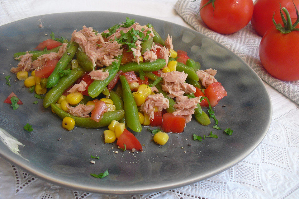 Grüner-Bohnen-Salat