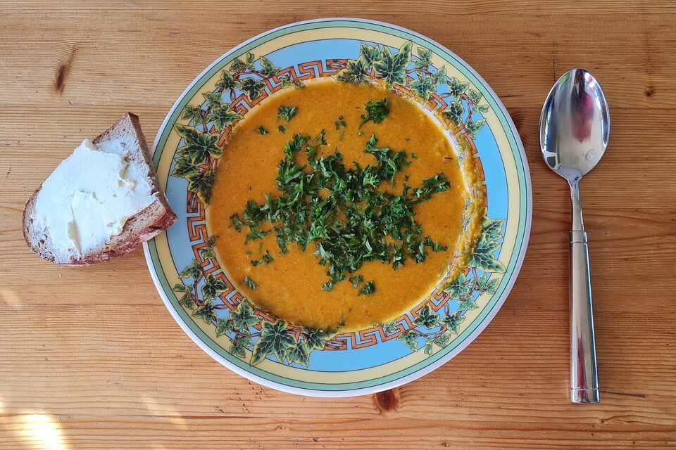 Blumenkohlsuppe mit Kokos