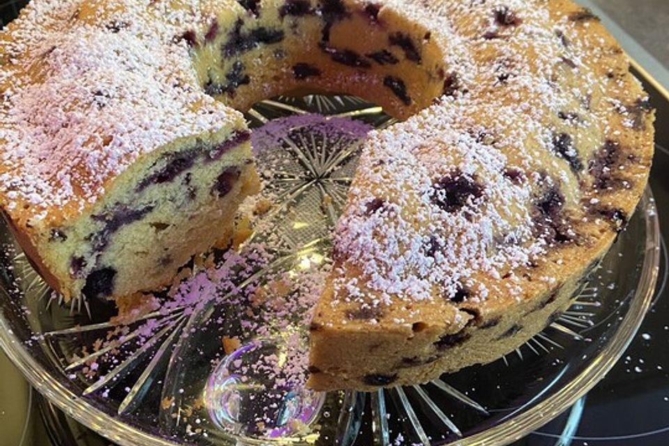 Blaubeerkuchen