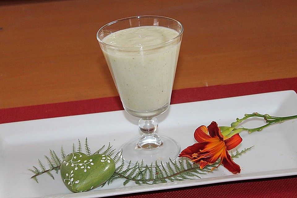 Banane-Zucchini-Melone-Buttermilch