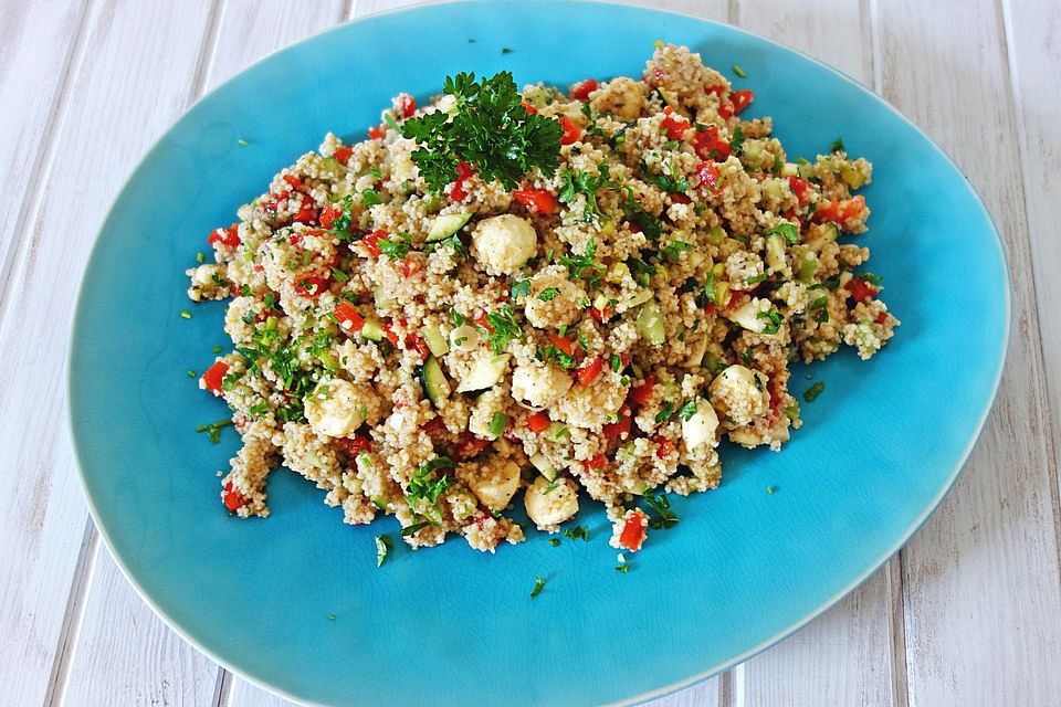 Sommerlich frischer Couscous-Salat