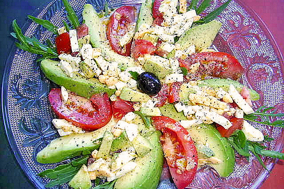 Afrikanischer Avocadosalat